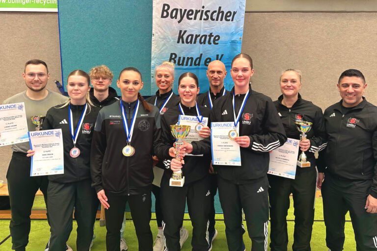 Fünf bayerische Landestitel für den SV UNSU Karate Mömlingen e.V.